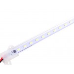 Светодиодная линейка SMD 5730/72 220V (IP65) 1000mm (прозрачная)